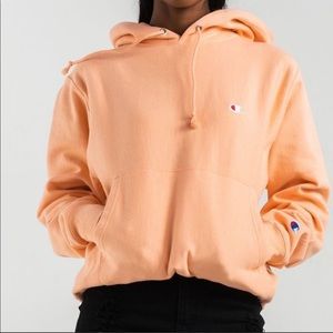 Limited Edition Peach UO Champion Hoodie